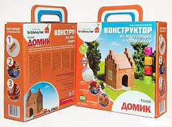 Конструктор "Домик" из настоящих кирпичиков, 99 деталей (Brickmaster, 302пл) - миниатюра